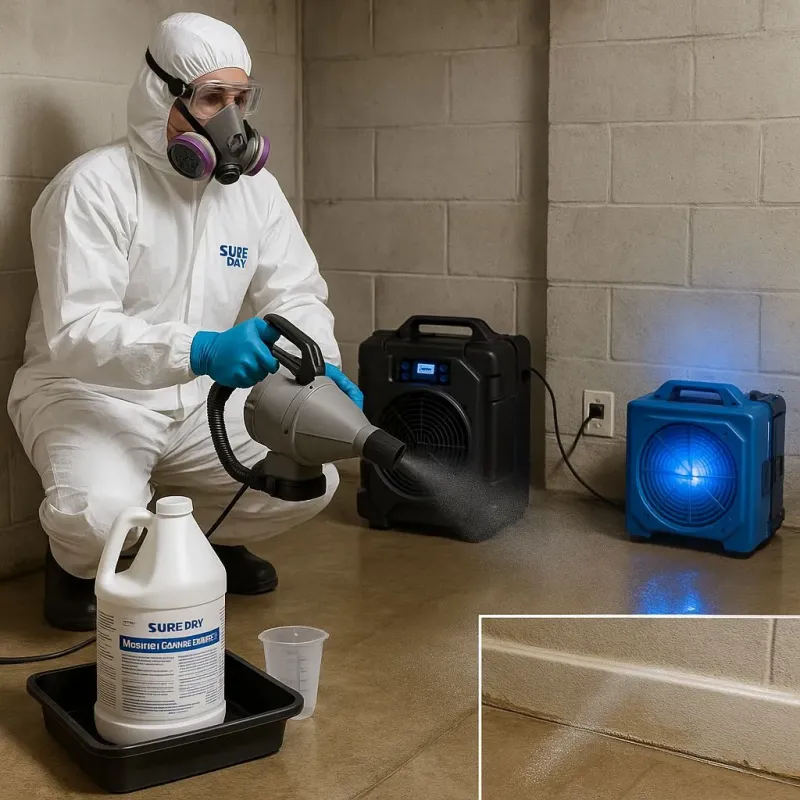 Sanitization and Odor Removal process in Avila Beach, CA